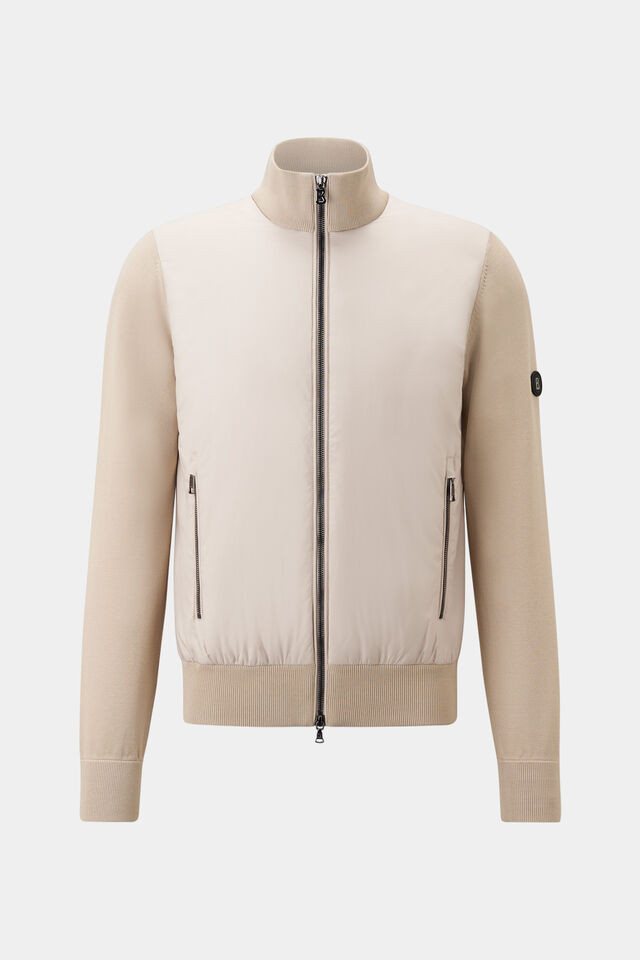 BOGNER Strickpullover Hybrid-Strickjacke Zisco - Regular Fit von BOGNER