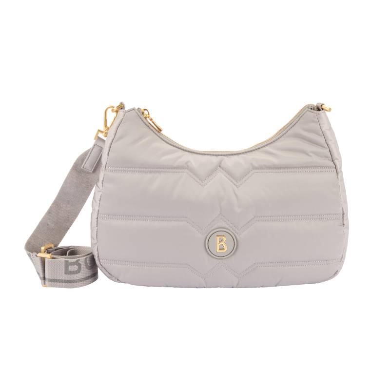 BOGNER - Wallis Tessuto Odette Shoulderbag Mhz lightgrey - Gr. - M von BOGNER