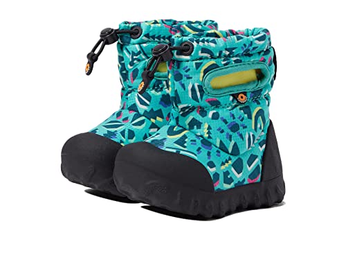 BOGS B-Moc Snow - Adventure (Kleinkind/kleines Kind/großes Kind), Türkis Multi, 2 Little Kid von BOGS