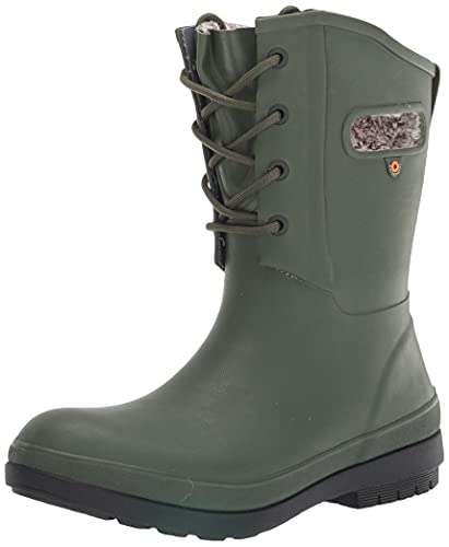 BOGS Damen Amanda II Spitze Schneestiefel, Grünes Esche, 36.5 EU von BOGS