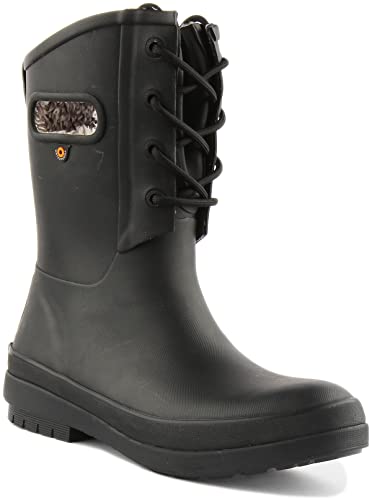 BOGS Damen Amanda II Lace Schneestiefel, schwarz, 37 EU von BOGS