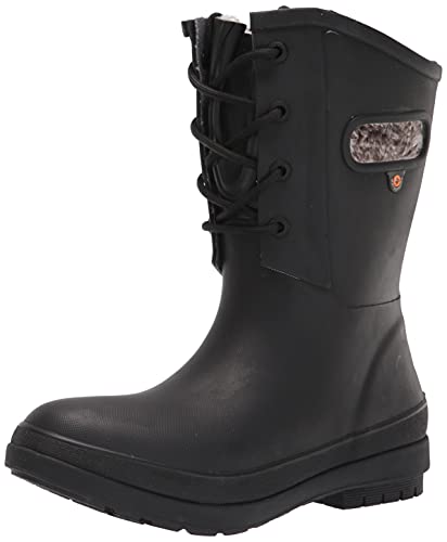 BOGS Damen Amanda II Lace Schneestiefel, schwarz, 37 EU von BOGS