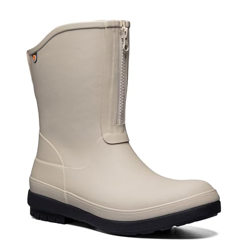 BOGS Damen Amanda II Zip Schneestiefel, Sandstein-Weiß, 39 EU von BOGS
