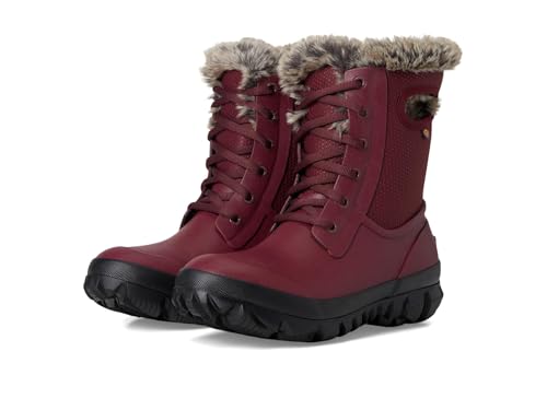 Bogs Women's Arcata Dots Insulated Waterproof Winter Boot Oxblood - 73434-603-OXBLOOD von BOGS