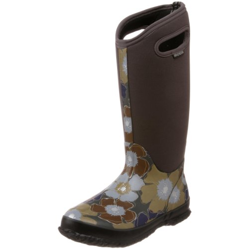 BOGS Damen Classic High Bloom Waterproof Boot, GRAU, 43 EU von BOGS