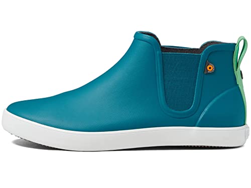 BOGS Damen Kicker Rain Chelea Wasserdichte Stiefel, Dunkles Türkis, 38 EU von BOGS