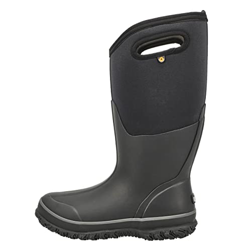 BOGS Damen Klassischer Regenstiefel, hoch, Weite Wade Gummistiefel, Schwarz, 38 EU von BOGS