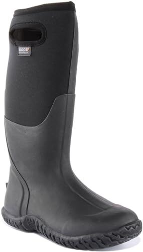 BOGS Damen Mesa Rainboot Regenstiefel, schwarz, 36.5 EU von BOGS