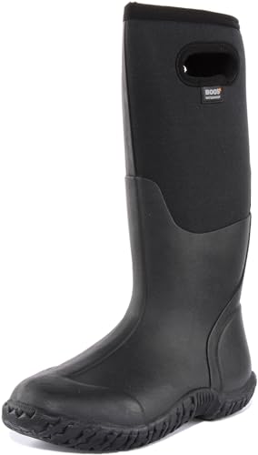 BOGS Damen Mesa Rainboot Regenstiefel, schwarz, 40.5 EU von BOGS