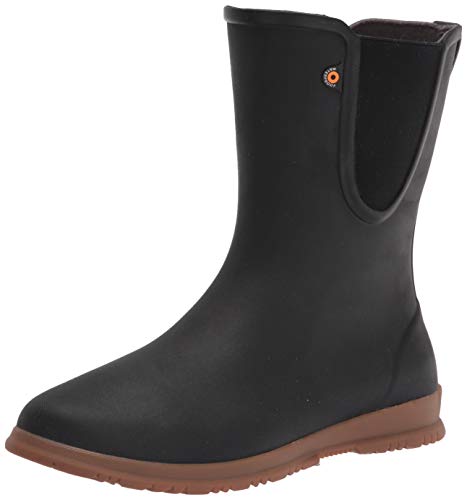 BOGS Damen Sweetpea Stiefel, hoch Regenschuh, schwarz, 41.5 EU von BOGS