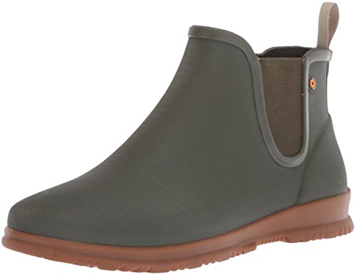 BOGS Frauen Sweat PEA Runder Zeh Chelsea Stiefel Gruen Groesse 10 US /41.5 EU von BOGS