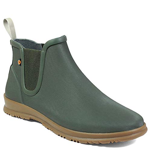 BOGS Frauen Sweat PEA Runder Zeh Chelsea Stiefel Gruen Groesse 10 US /41.5 EU von BOGS