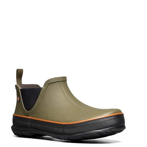 BOGS Herren Digger Slip on Sneaker, Oliv/Blatt für Mich (Leaf It to Me), 43 EU von BOGS