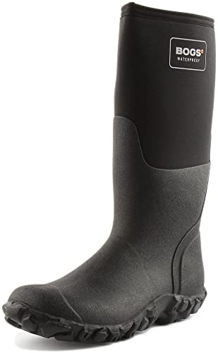 BOGS Herren Mesa Rainboot Regenstiefel, schwarz, 44 EU von BOGS