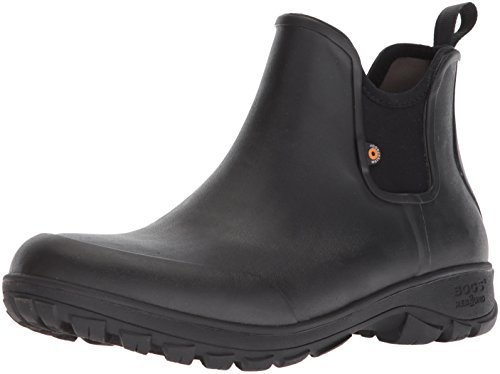 BOGS Herren Sauvie Stiefel zum Anziehen Gummistiefel, Schwarz, 43 EU von BOGS