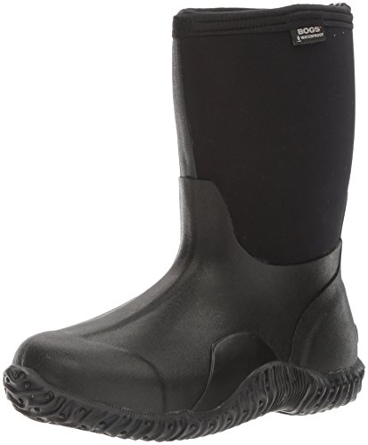 BOGS Damen Klassischer, mittelhoher wasserdichter isolierter Stiefel Gummistiefel, Schwarz, 40 EU von BOGS