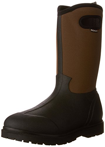 BOGS Men's Roper Winter Snow Boot,Black/Brown,12 D - Medium von BOGS