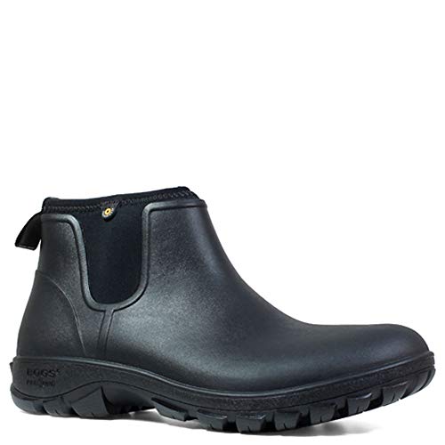 BOGS Sauvie Slip On Boot, 44.0/44 EU, Black von BOGS