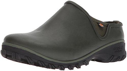 BOGS Damen Sauvie Clog Wasserdichter Garten Gummistiefel, graugrün von BOGS