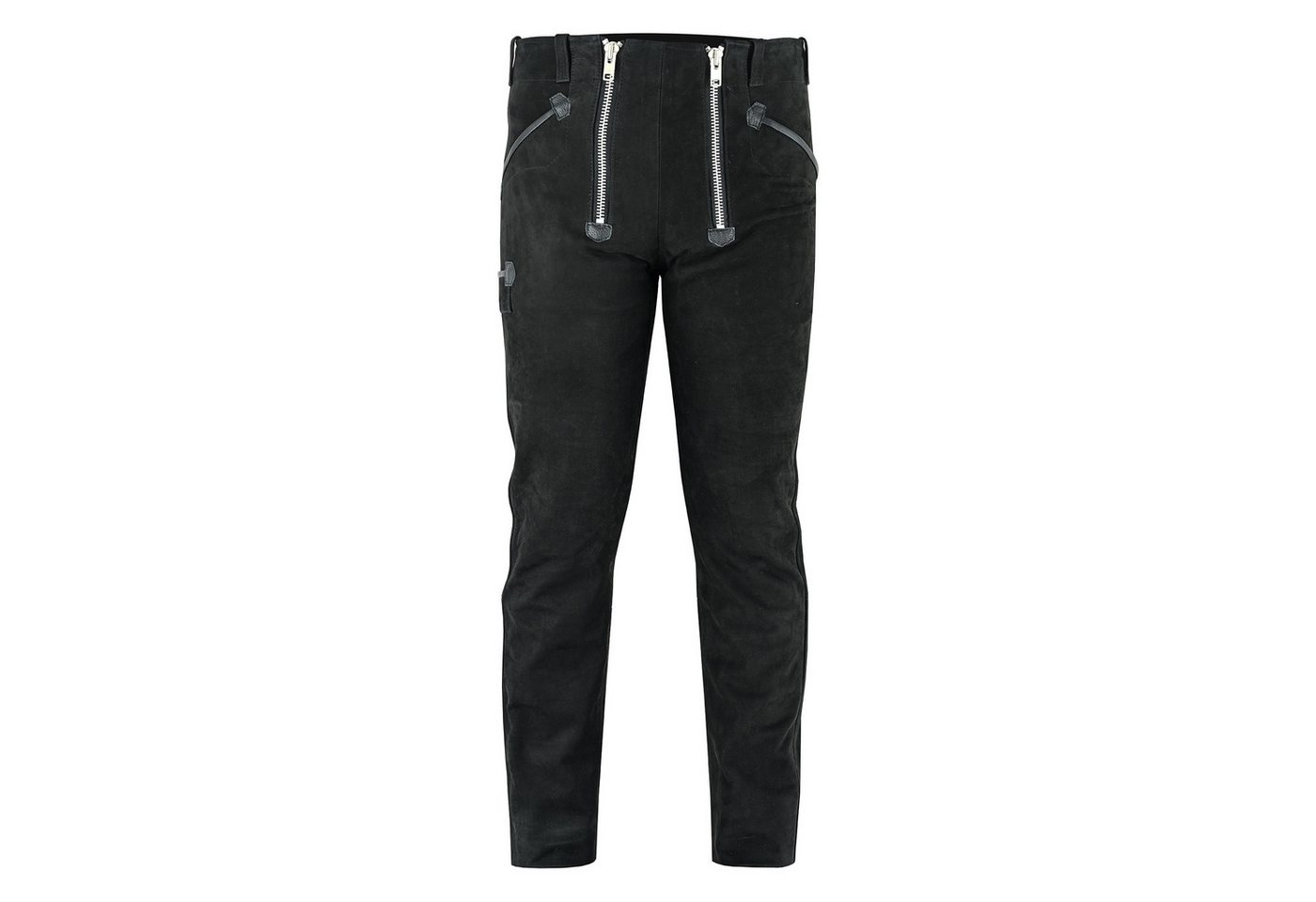 BOHMBERG Lederhose Herren Zimmermannshose, Zunfthose echtes Rinds Nubuk Leder, Schwarz BOHMBERG Lederhose Herren Zimmermannshose, Zunfthose echtes Rinds Nubuk Leder, Schwarz von BOHMBERG
