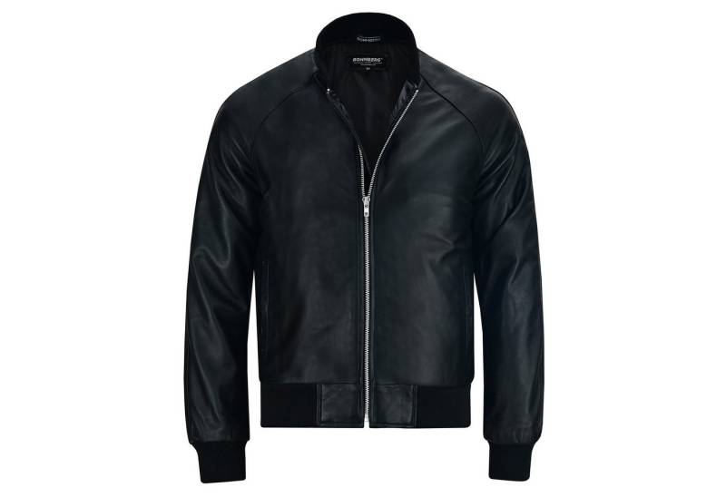 BOHMBERG Lederjacke KAORI Herren Bomberjacke Übergangsjacke aus edlem Lammnappa von BOHMBERG