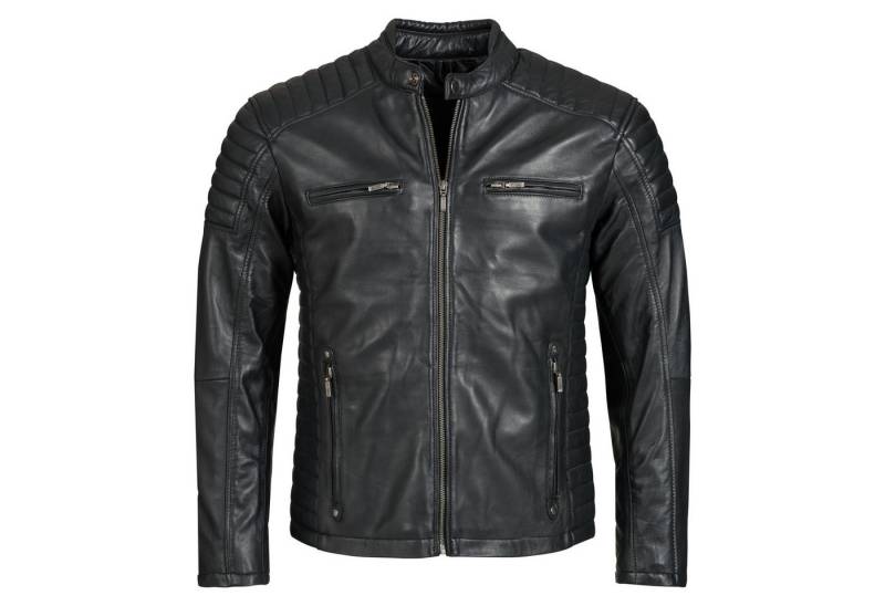 BOHMBERG Lederjacke VIRTUS Herren Übergangsjacke aus weichem Lammeder von BOHMBERG