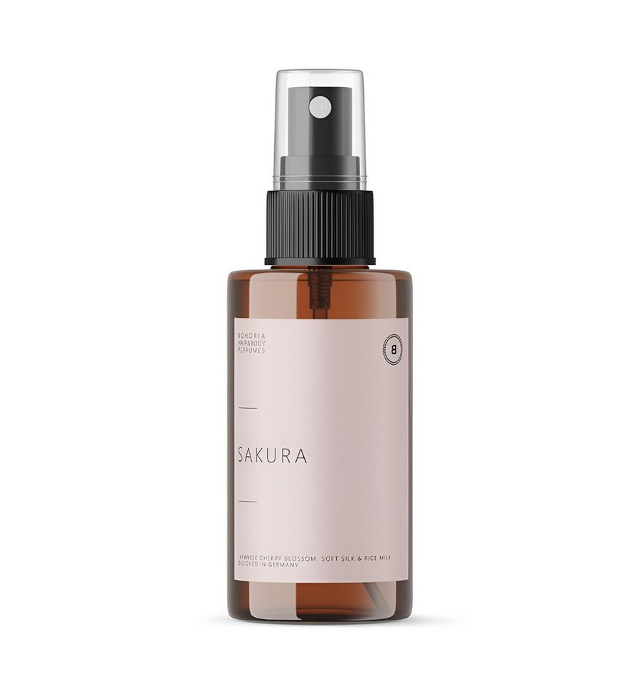 BOHORIA Haarparfüm Haarparfum Sakura mit zartem Duft nach Reismilch & Kirschblüte von BOHORIA