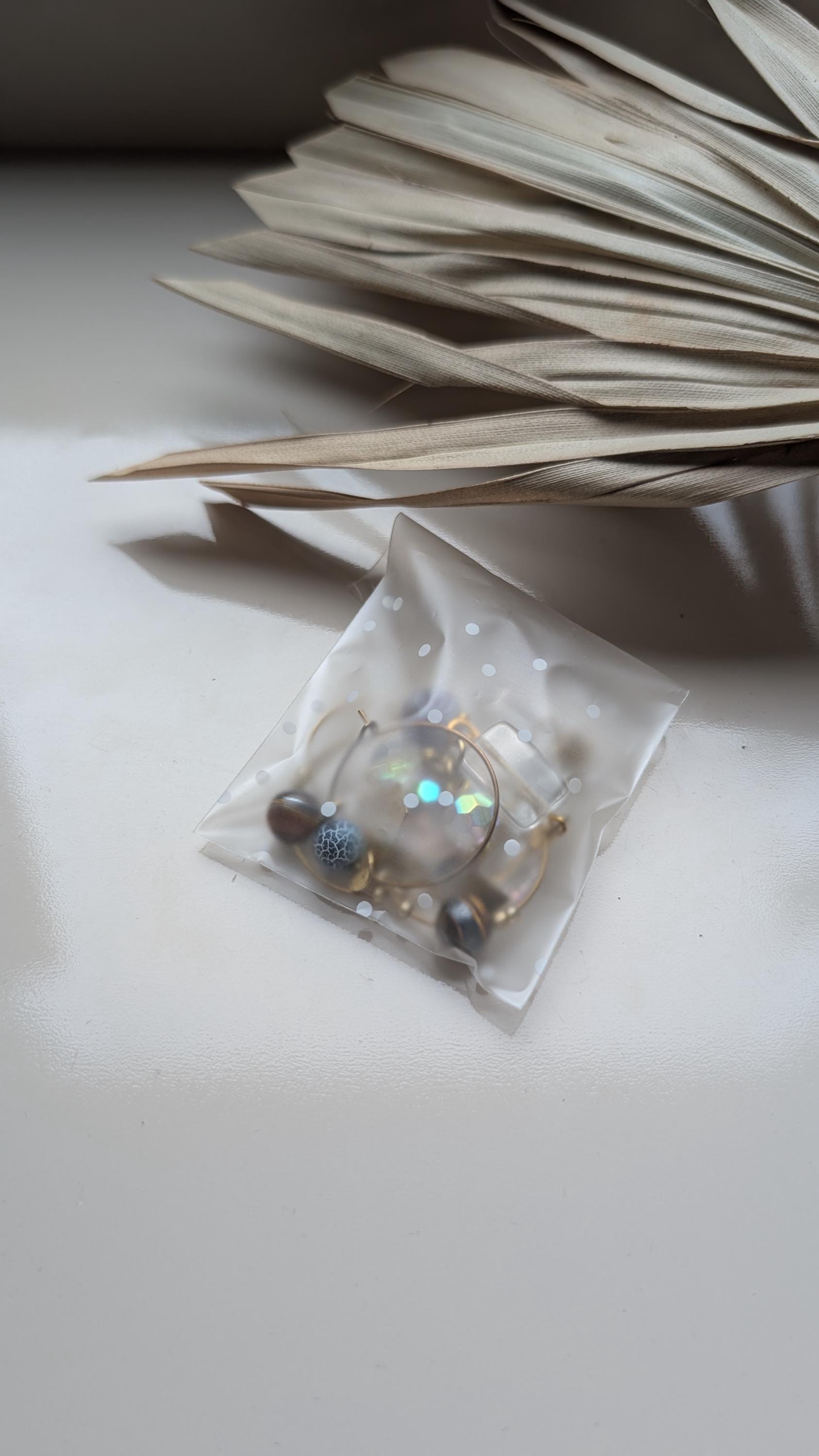 Mystery Schmuck - Box Mini Schmucksäckchen Vintage Shopping-Ohrringe-Kette-Creolen-Edelsteine-Anhänger Mystery Schmuck - Box Mini Schmucksäckchen Vintage Shopping-Ohrringe-Kette-Creolen-Edelsteine-Anhänger von BOHOVELVETSUN