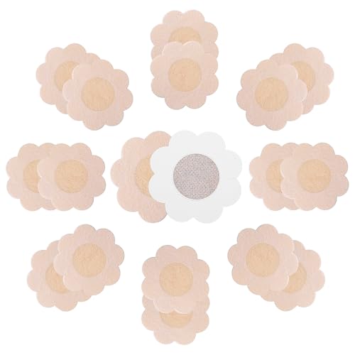 BOHUIZ 40 Stück Nipple Patches Selbstklebend, Nipple Abdeckungen Sticker Unsichtbare Nippelabdeckung Einweg Nipple Abdeckungen Nippel Cover Nippelaufkleber von BOHUIZ