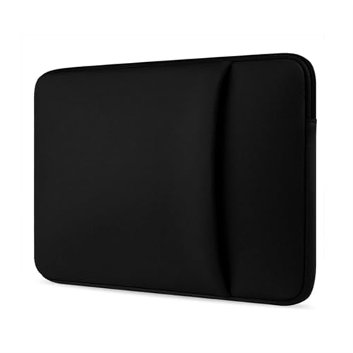 BOJHGO Laptoptasche Computertasche Laptoptasche Hülle for 13 14 15,6 Laptoptasche Computer Tragetasche(Black,15.6 inch) von BOJHGO