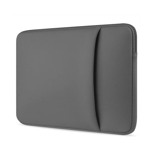 BOJHGO Laptoptasche Computertasche Laptoptasche Hülle for 13 14 15,6 Laptoptasche Computer Tragetasche(Grey,15.6 inch) von BOJHGO