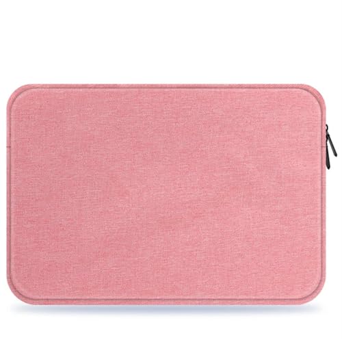 BOJHGO Laptoptasche Computertasche Wasserdichte Laptoptasche Tablet 11 12 13,3 14 15,6 Zoll Laptoptasche(Pink,13-13.3 Inch) von BOJHGO