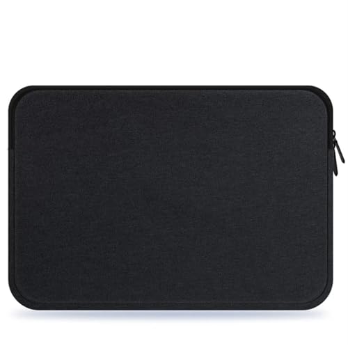 BOJHGO Laptoptasche Computertasche wasserdichte Laptoptasche Tablet 11 12 13,3 14 15,6 Zoll Laptoptasche(Black,13-13.3 Inch) von BOJHGO