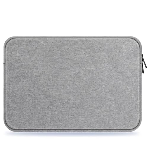 BOJHGO Laptoptasche Computertasche wasserdichte Laptoptasche Tablet 11 12 13,3 14 15,6 Zoll Laptoptasche(Light Gray,14-15.4 Inch) von BOJHGO