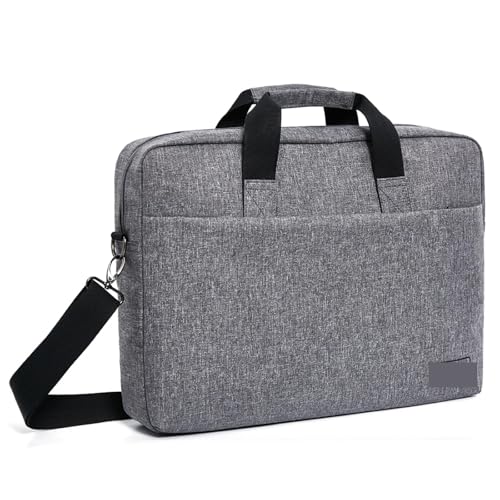 BOJHGO Laptoptasche Laptop-Aktentasche Umhängetaschen mit Griff 15,6" 17" Zoll Laptop-Hülle Notebook-Computertasche(15.6-inch) von BOJHGO