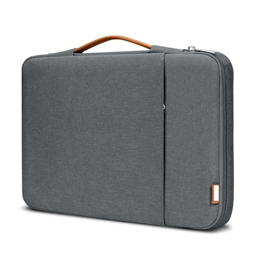 BOJHGO Laptoptasche Laptoptasche, Laptoptasche, Computertasche, Noteook-Tasche(DEEP GREY,16.3inch) von BOJHGO