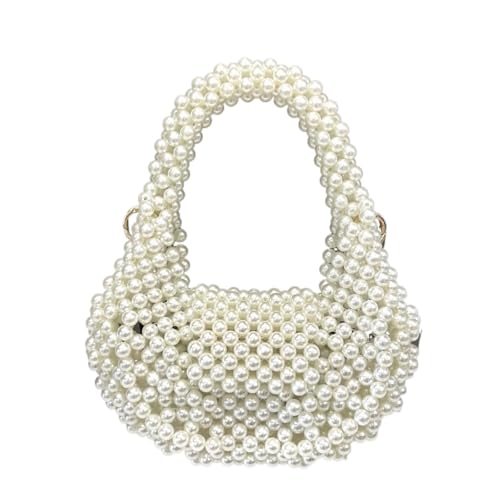 BOJHGO Perlentasche Perlen-Geldbörsen for Damen, elegante Perlen-Clutch-Handtasche, Hochzeits-Perlen-Abendtasche for Partys BOJHGO Perlentasche Perlen-Geldbörsen for Damen, elegante Perlen-Clutch-Handtasche, Hochzeits-Perlen-Abendtasche for Partys von BOJHGO