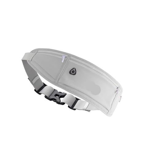 wasserdichte unsichtbare Hüfttasche for den Außenbereich, Lauf-Hüfttasche, Sport-Hüfttasche, Herren- und Damenmodelle, versteckte Fitnesstasche Für Herren(Grey) von BOJHGO