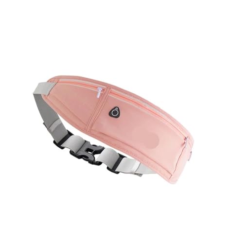 wasserdichte unsichtbare Hüfttasche for den Außenbereich, Lauf-Hüfttasche, Sport-Hüfttasche, Herren- und Damenmodelle, versteckte Fitnesstasche Für Herren(Pink) von BOJHGO