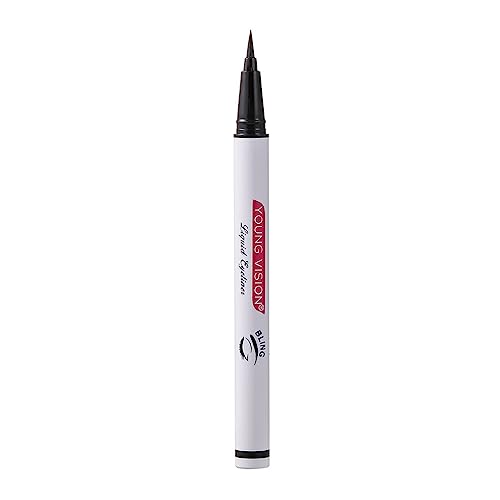 BOKIOESDE Eyeliner-Stift Mode-Kosmetik bunt schnell trocken glatt wasserdicht langlebig Schönheit Eyeliner Anti-Schweiß-Salons, Schwarz von BOKIOESDE