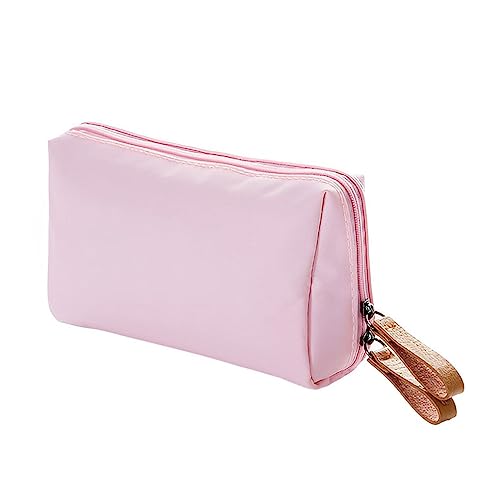 BOKIOESDE Reise Make up Tasche, langlebige und praktische Aufbewahrungslösung, langlebige und langlebige Kosmetiktasche für Damen, Kosmetiktasche, Rosa von BOKIOESDE