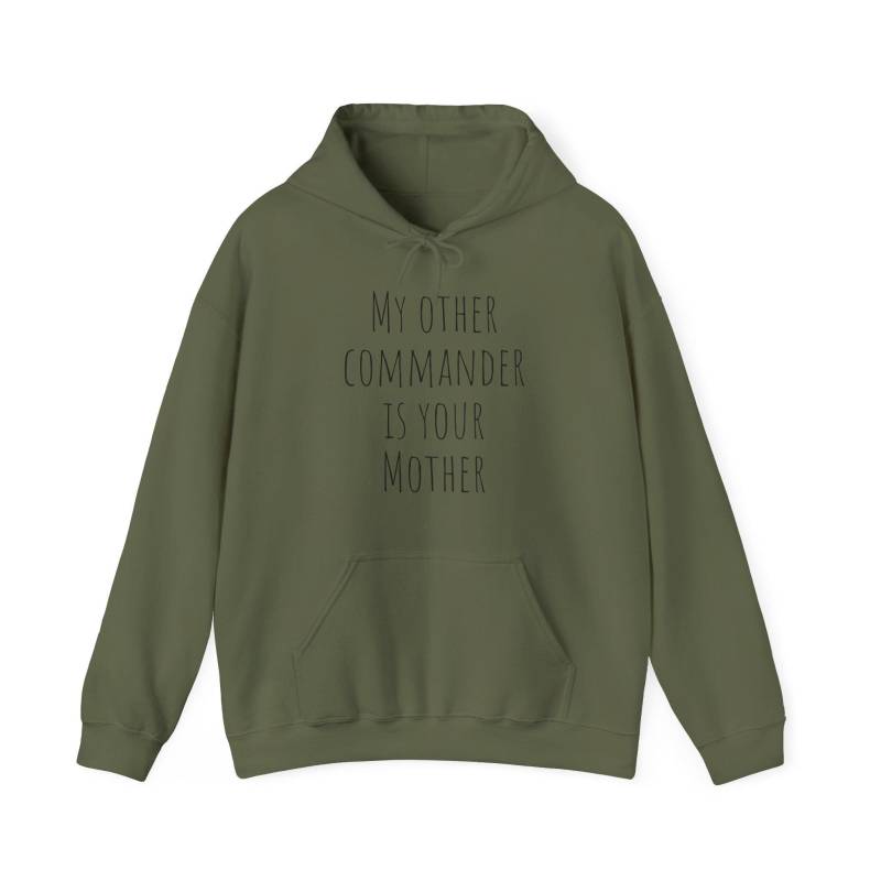 Unisex Heavy Blend™ Hooded Sweatshirt "My Other Commander Is Your Mother" Magic Hoodie von BOLTtheBIRD