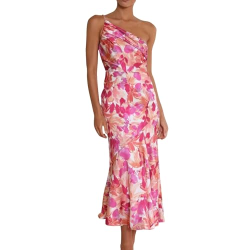 BOLUOBAO Boho Kleid Damen Sommer Lang Trägerkleid Sommerkleid Lang Blumenmuster Ärmellos One Shoulder Maxikleid Boho Strandkleid Blumenkleid Elegant Fischschwanz Kleider BOLUOBAO Boho Kleid Damen Sommer Lang Trägerkleid Sommerkleid Lang Blumenmuster Ärmellos One Shoulder Maxikleid Boho Strandkleid Blumenkleid Elegant Fischschwanz Kleider von BOLUOBAO