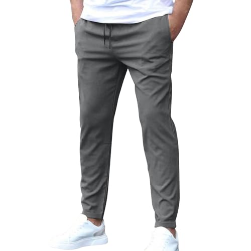 BOLUOBAO Hose Herren Sommer Leicht Stretch Chino Hose Slim Fit Stretch Freizeithose Lang Herrenhosen Dünne Jogginghose mit Gummibund BOLUOBAO Hose Herren Sommer Leicht Stretch Chino Hose Slim Fit Stretch Freizeithose Lang Herrenhosen Dünne Jogginghose mit Gummibund von BOLUOBAO