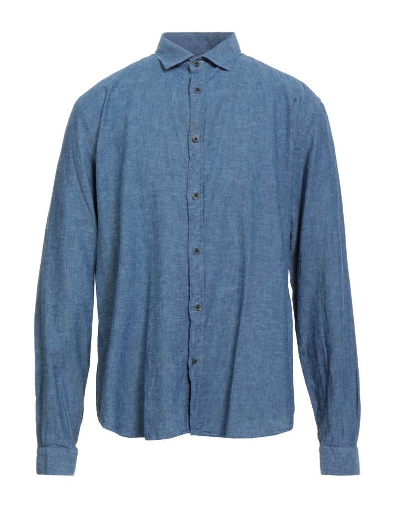 BOMBOOGIE Hemd Herren Blau von BOMBOOGIE