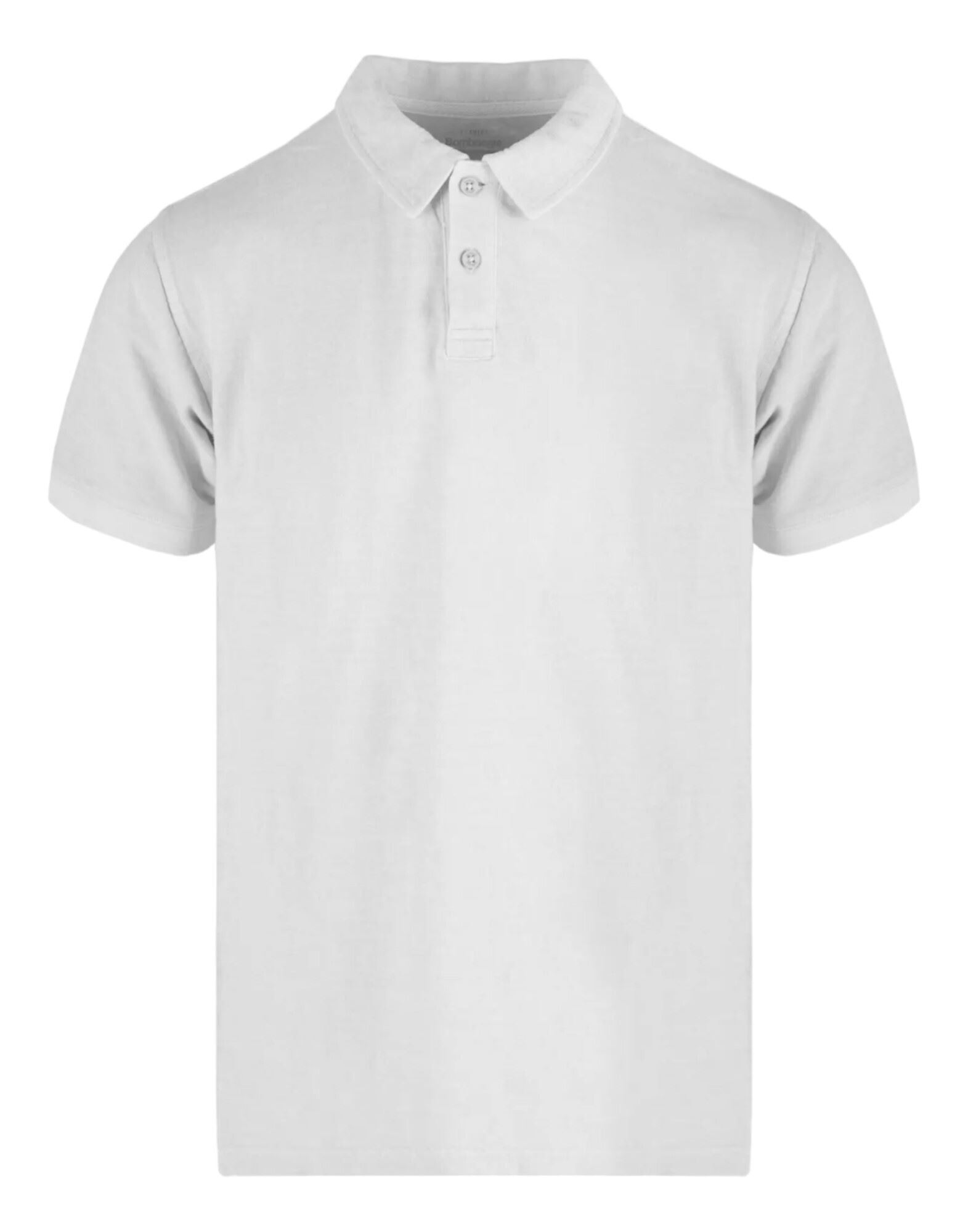 BOMBOOGIE Poloshirt Herren Weiß von BOMBOOGIE