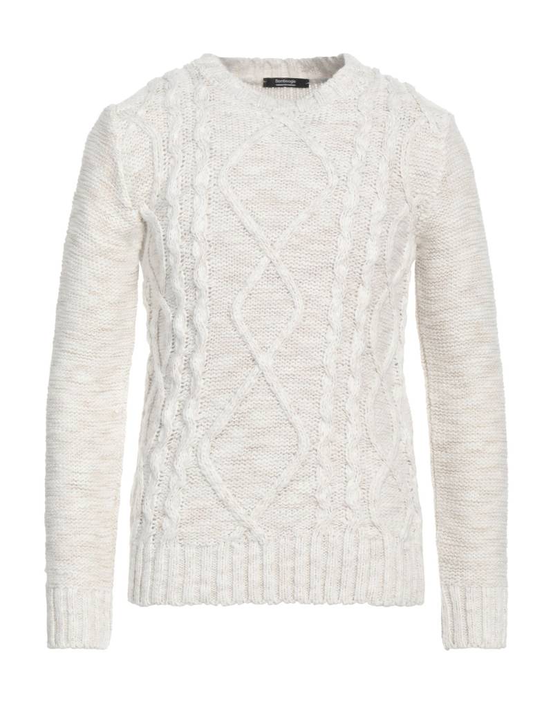 BOMBOOGIE Pullover Herren Off white von BOMBOOGIE