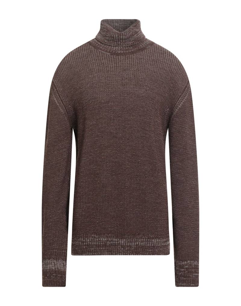 BOMBOOGIE Rollkragenpullover Herren Schokobraun von BOMBOOGIE