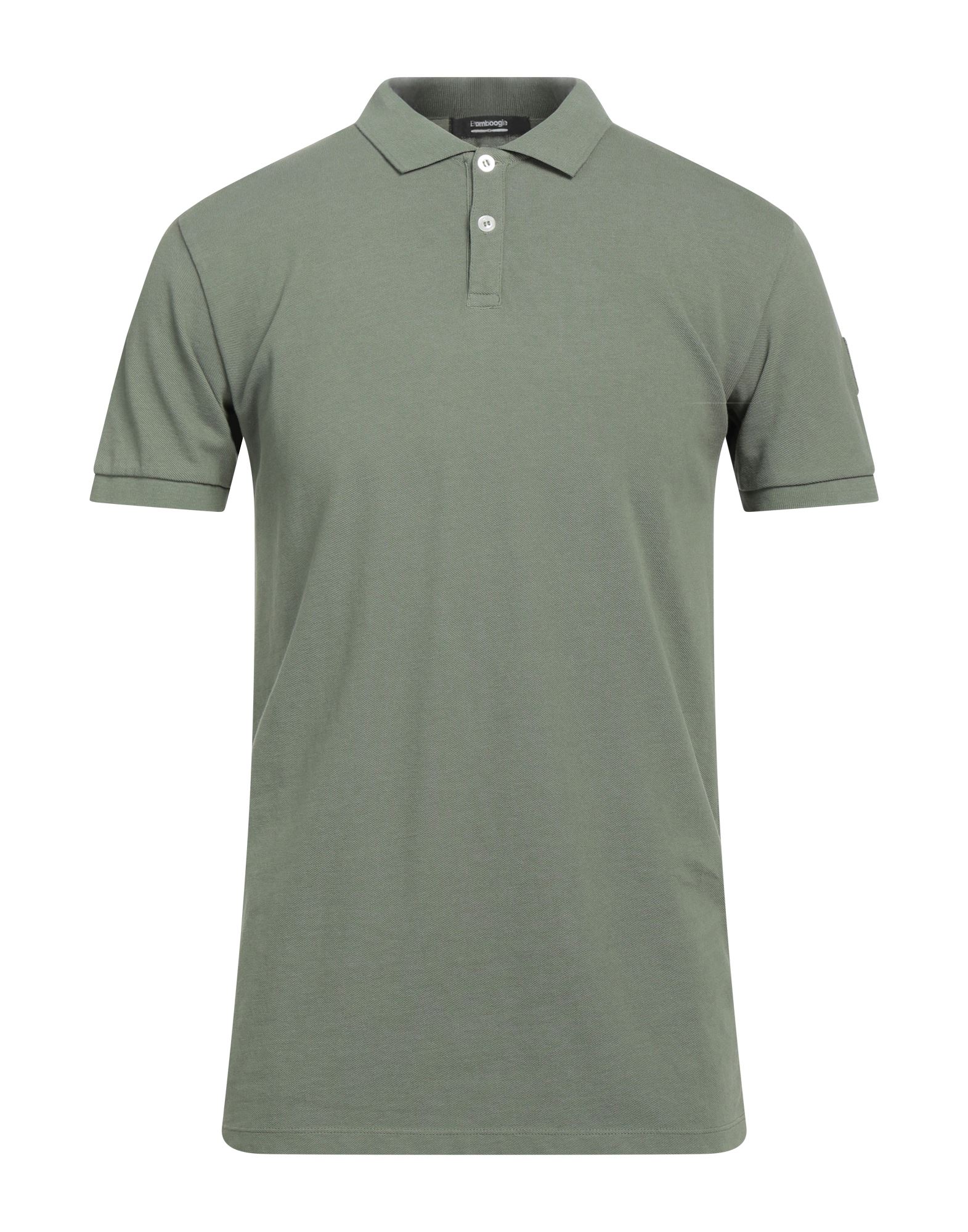 BOMBOOGIE Poloshirt Herren Militärgrün von BOMBOOGIE