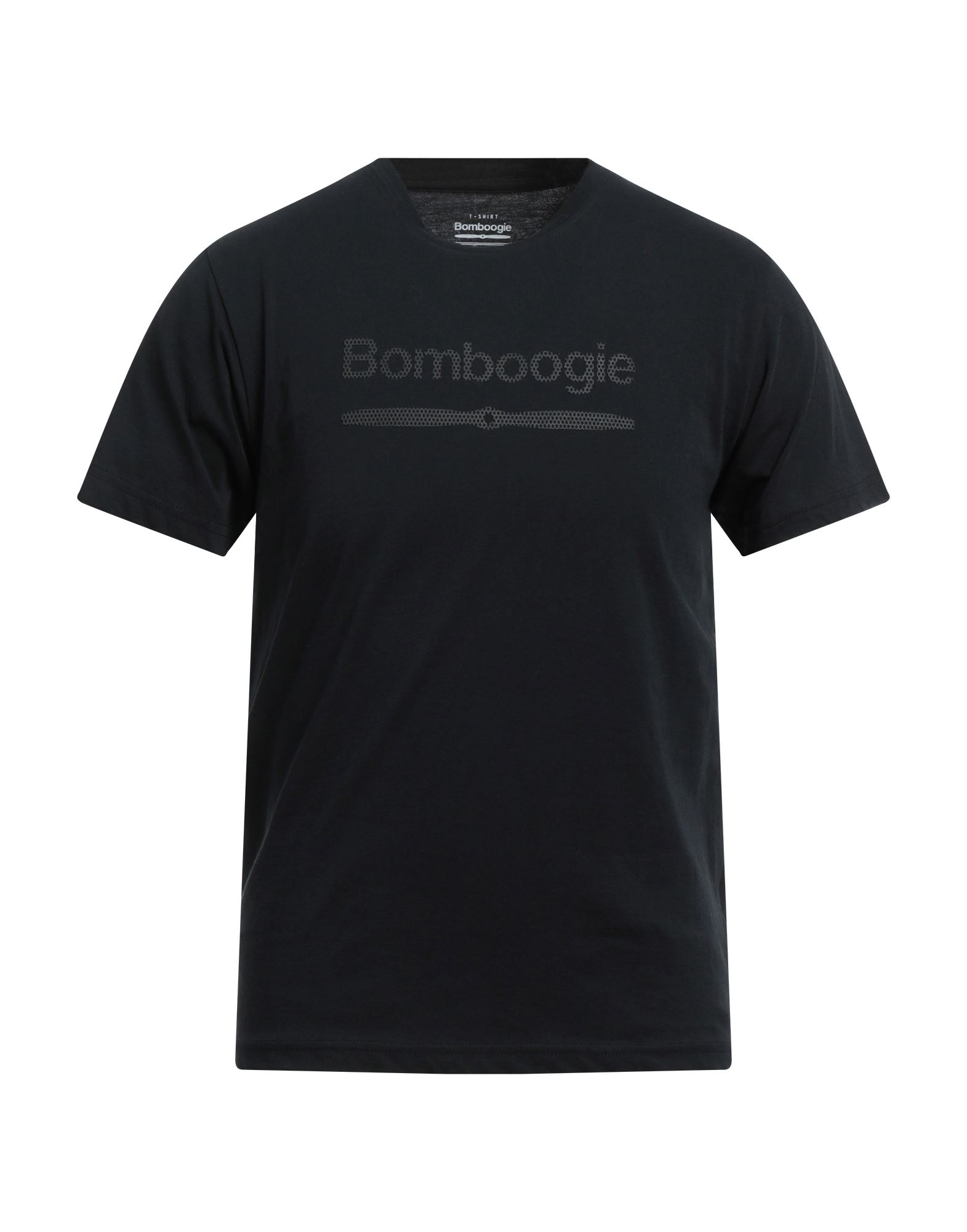 BOMBOOGIE T-shirts Herren Schwarz von BOMBOOGIE